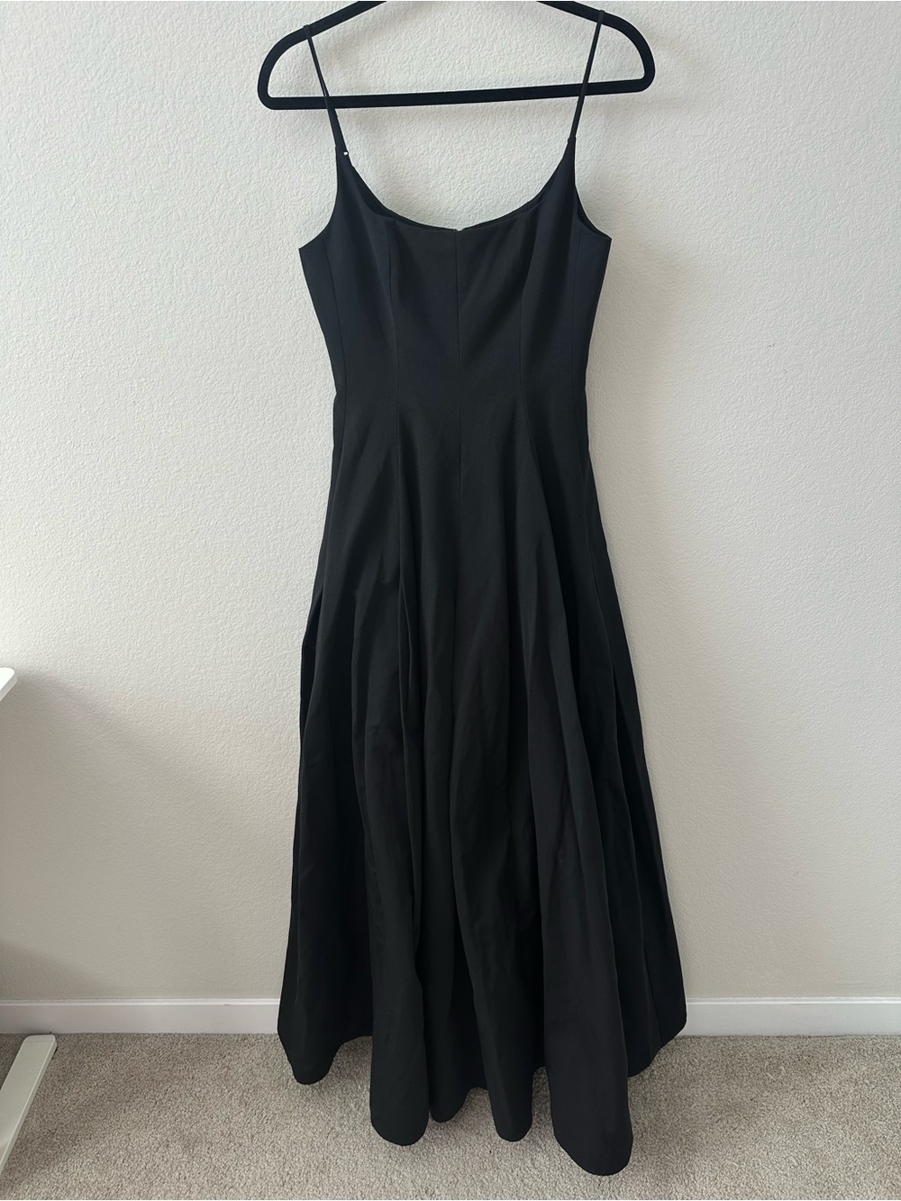 STAUD Joy Maxi Black Dress SZ US 4 - Picture 3 of 9
